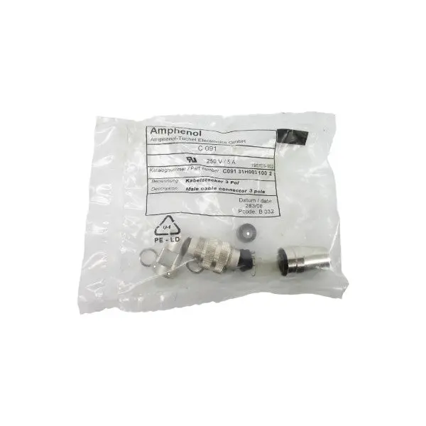 Amphenol C09131h0031002 250V 5A Nsmp 1