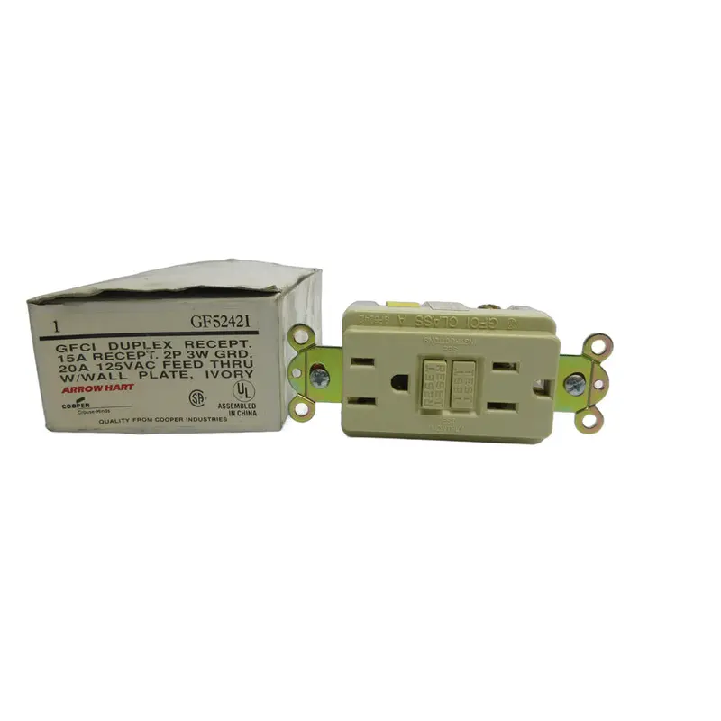 Arrow Hart Gf5242i 125Vac 20A (As Pictured) Nsmp 1