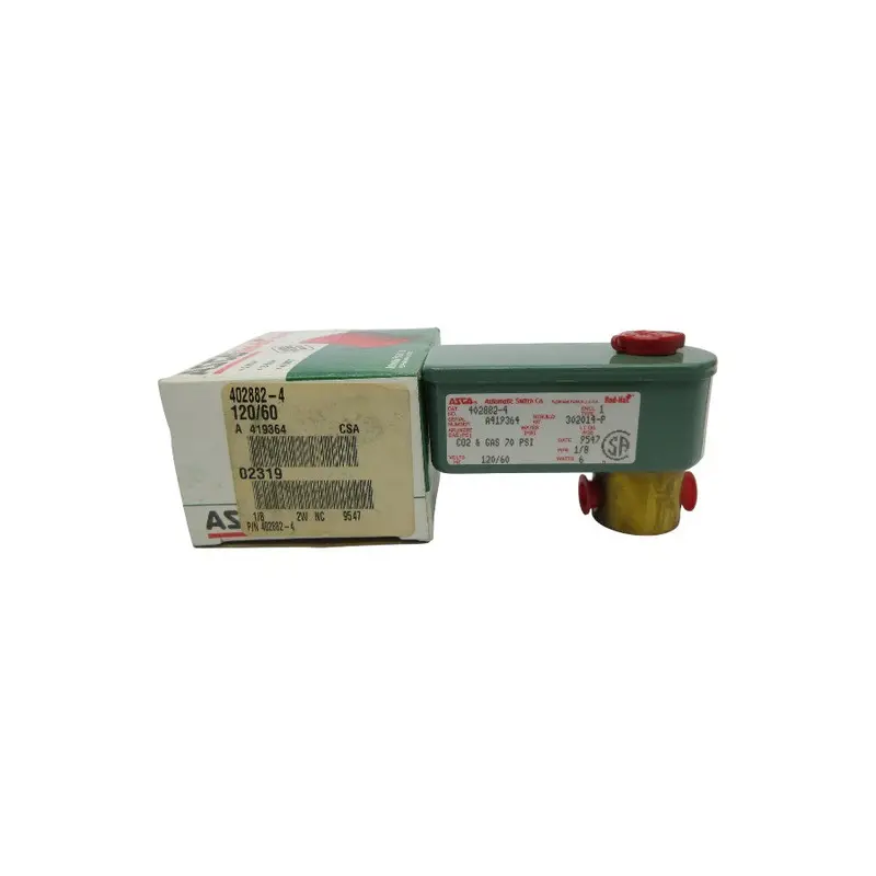Asco 402882-4 120V 70Psi 1/8" Nsmp 1