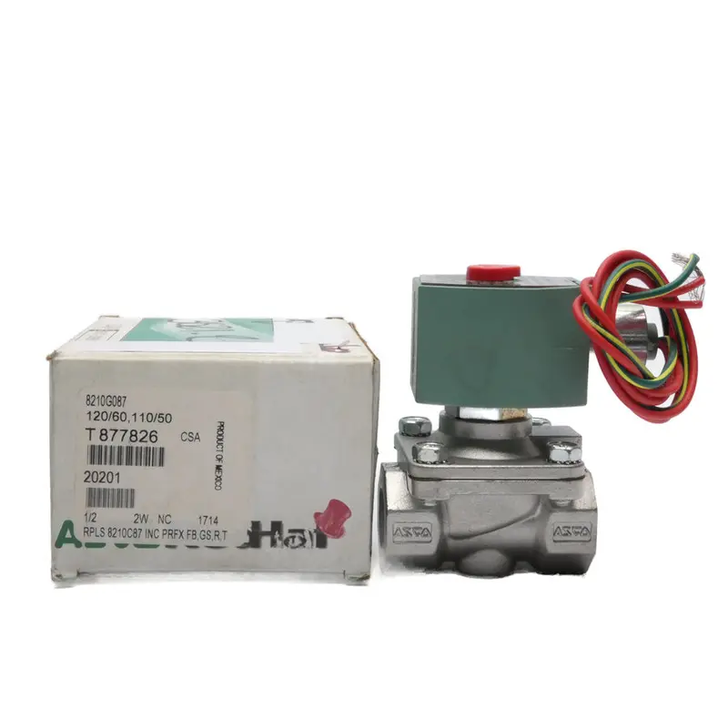 Asco 8210G087 110/120V 125-150Psi 1/2" Nsmp 1
