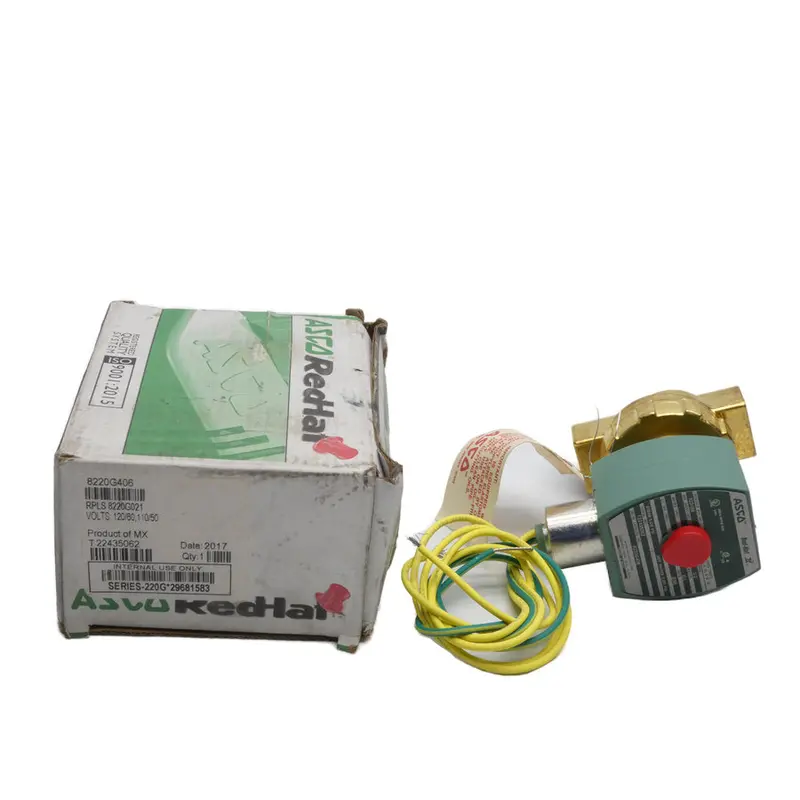 Asco 8220G406 110/120V 5-125Psi 1/2" Nsmp 1