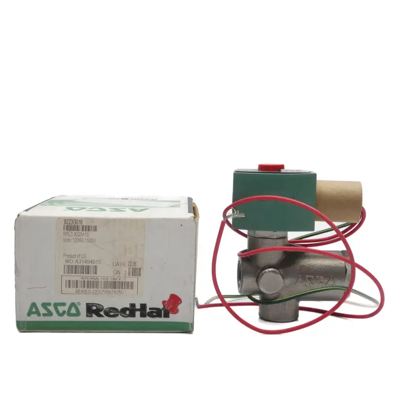 Asco 8223G010 110/120V 25-1500Psi 1/2" Nsmp 1