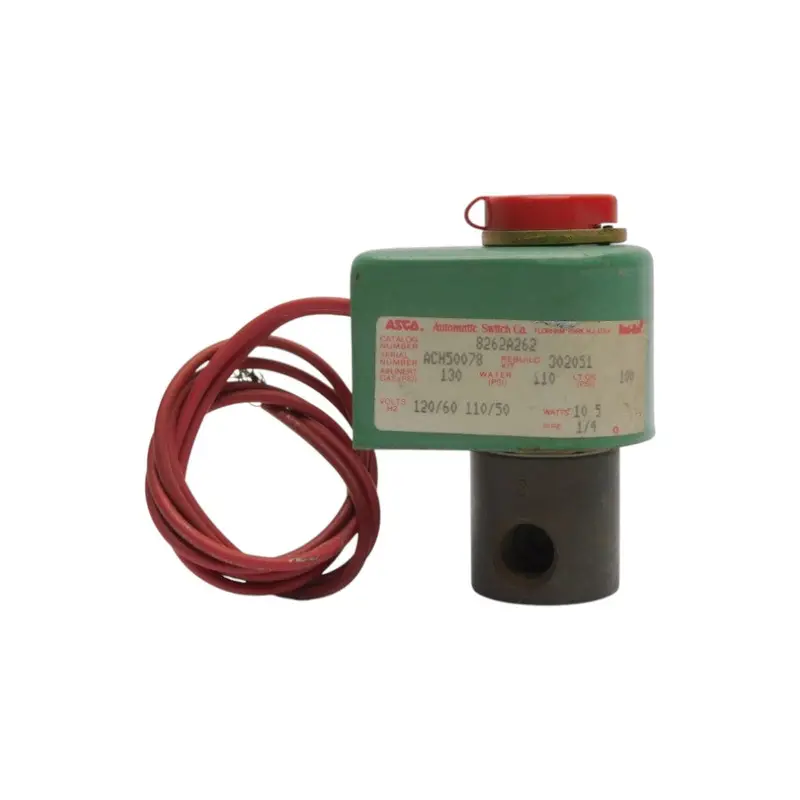 Asco 8262A262 110/120V 100-130Psi 1/4" Nsnp 1