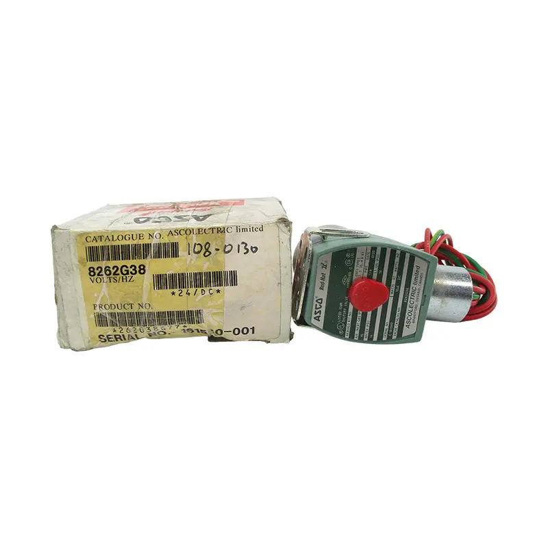 Asco 8262G38 24Vdc 15-16Psi 1/4"' Nsmp 1