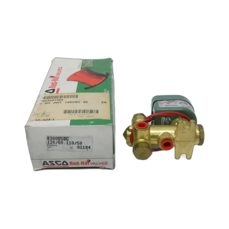 Asco 8300D58g 110/120V 250Psi 1/4" Nsmp 1