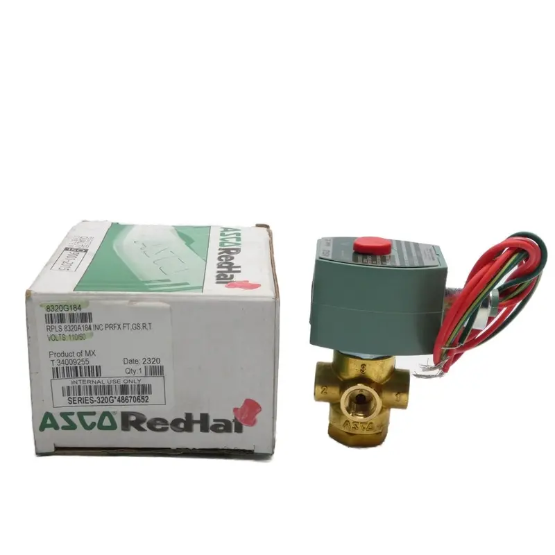 Asco 8320G184 110V 150Psi 1/4" Nsmp 1