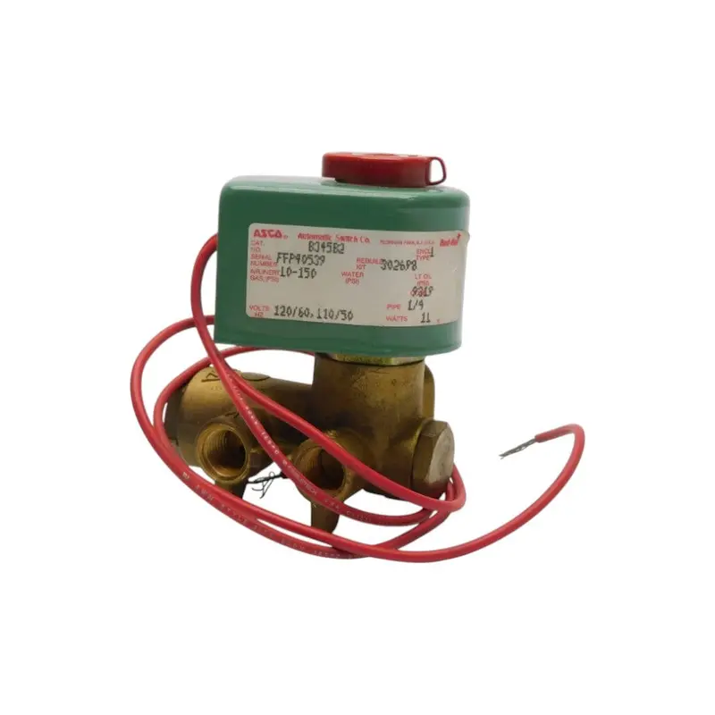 Asco 8345B2 110/120V 10-150Psi 1/4" Nsnp 1