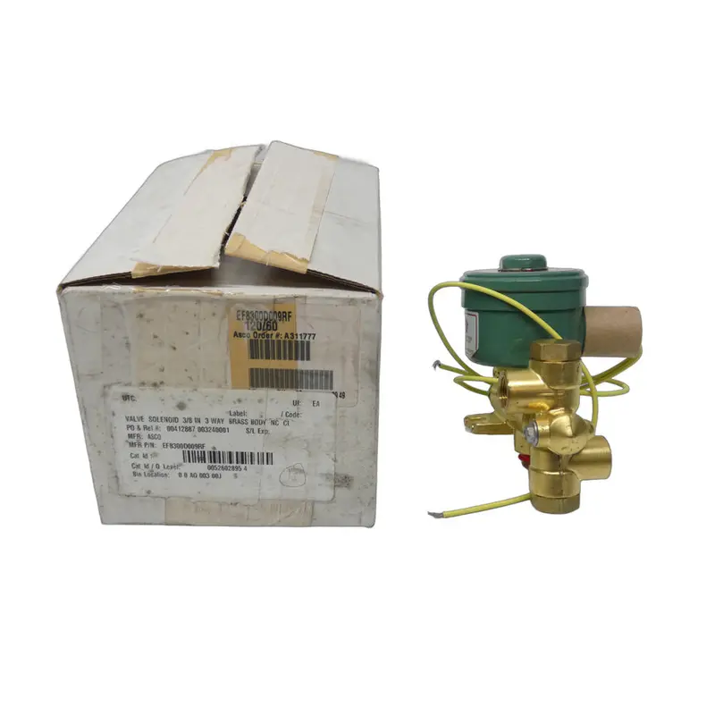 Asco Ef8300d009rf 120V 200Psi 3/8" Nsmp 1