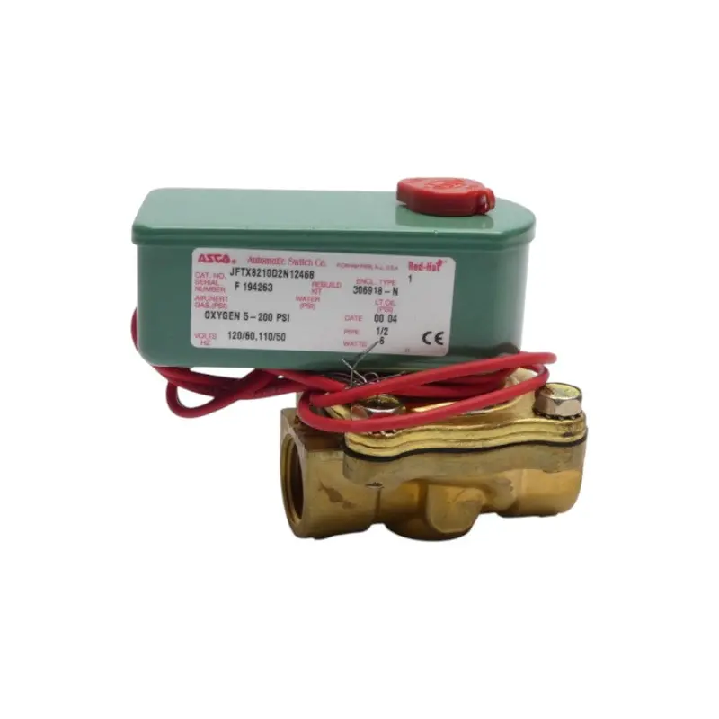 Asco Jftx8210d2n12468 110/120V 5-200Psi 1/2" Nsnp 1
