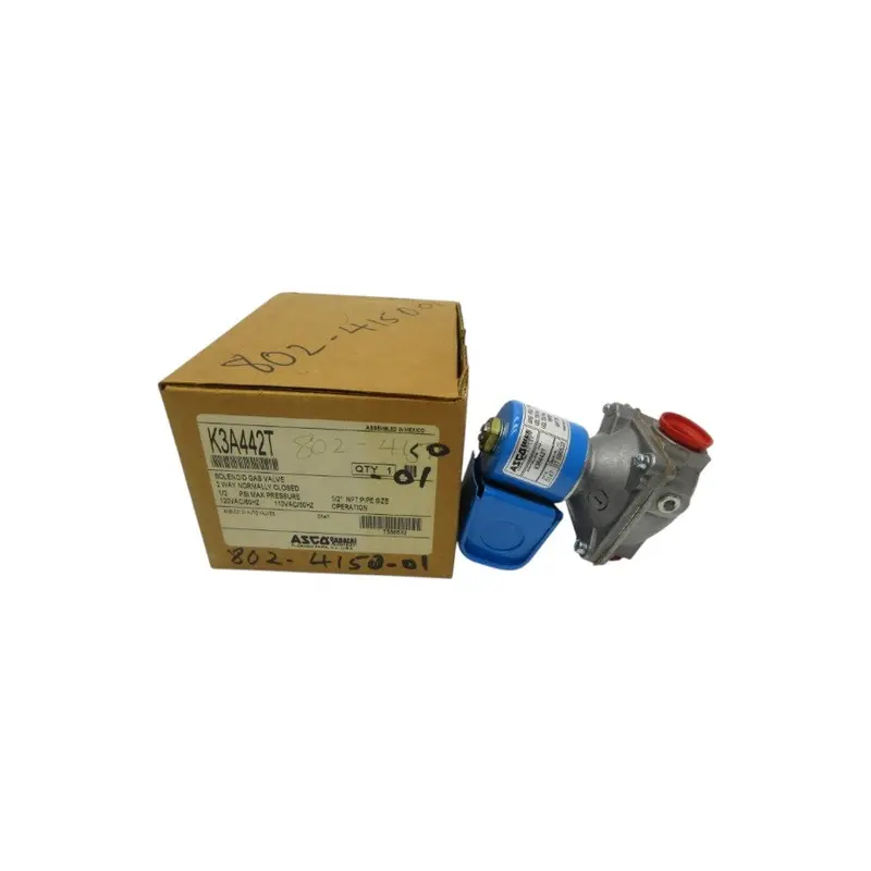 Asco K3a442t 110/120Vac 1/2" Nsmp 1