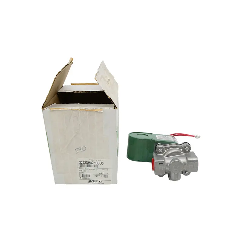 Asco S262sh02n3dg5 120V 1/2" Nsmp 1