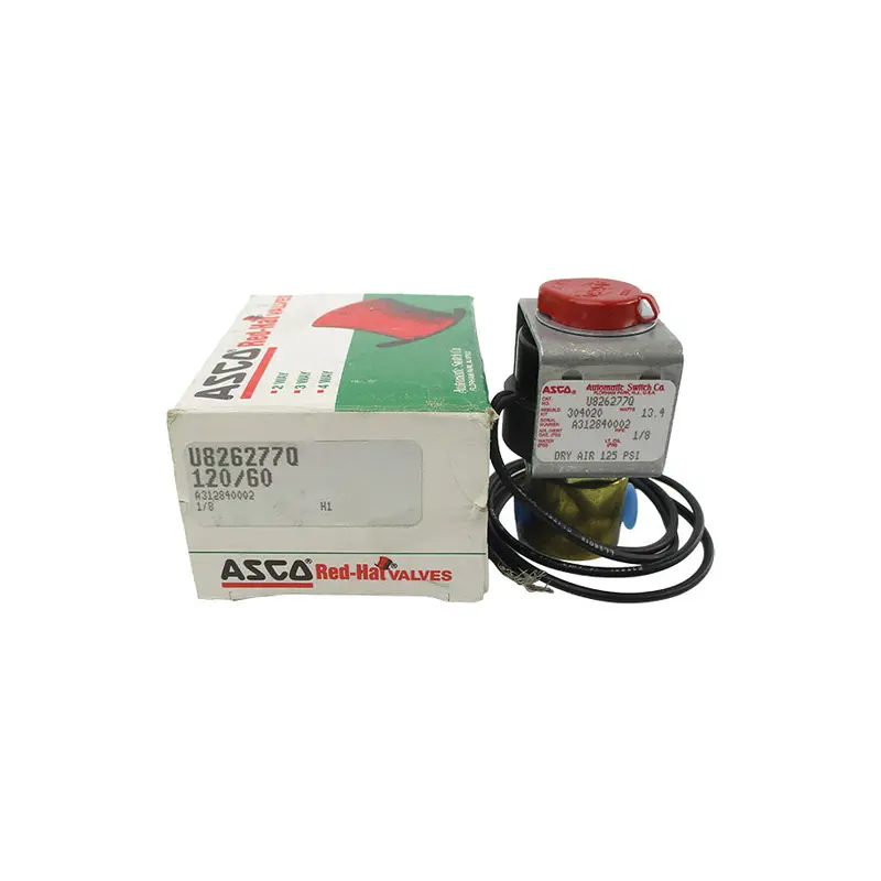 Asco U826277q 120V 125Psi 1/8" Nsmp 1