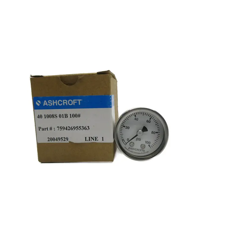 Ashcroft 401008S01b100# 0-100Psi Nsmp 1