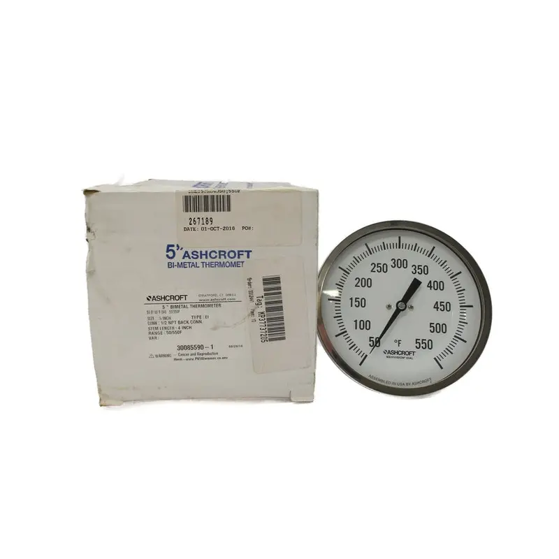 Ashcroft 50Ei60r040 50/550'F 5" Nsmp 1