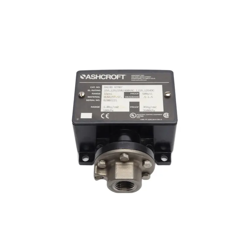 Ashcroft B424b Xfm07 480Vac 15A 15Psi Nsnp 1