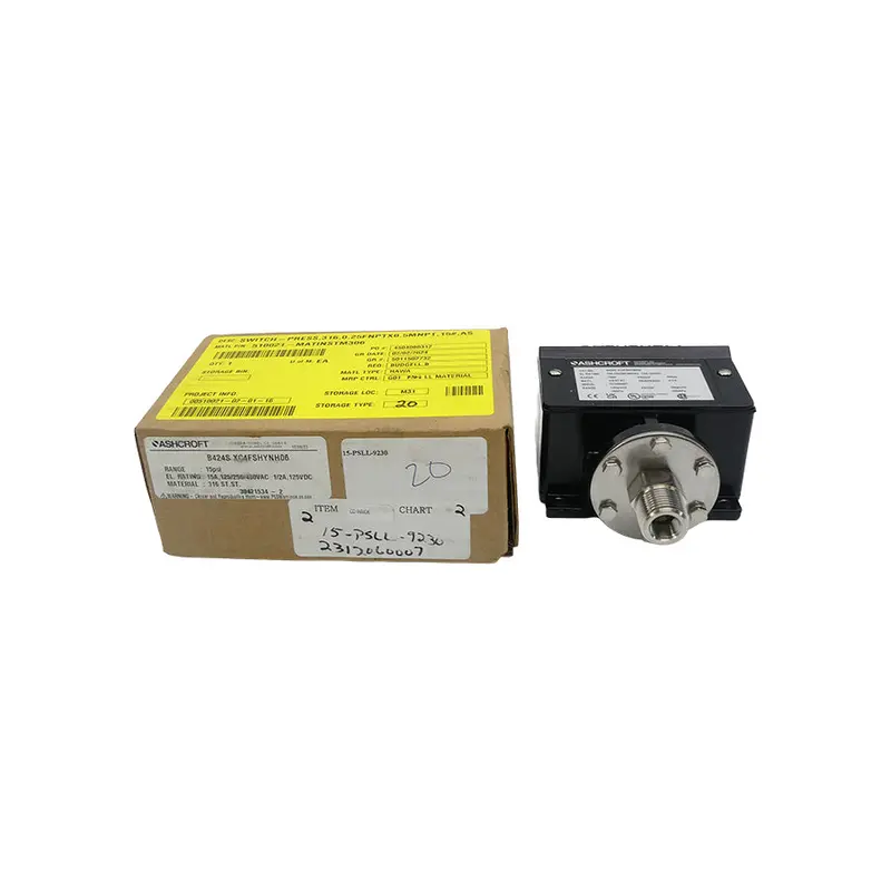 Ashcroft B424sxc4fshynh06 480Vac 15A 15Psi Nsmp 1