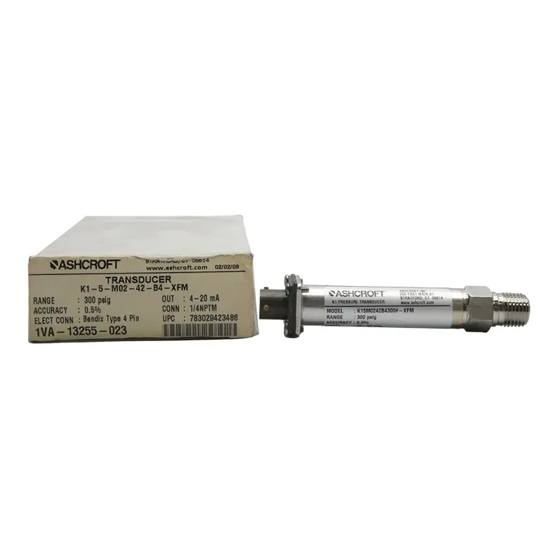 Ashcroft K1-5-M02-42-B4-Xfm 10-30Vdc 300Psi Nsmp 1
