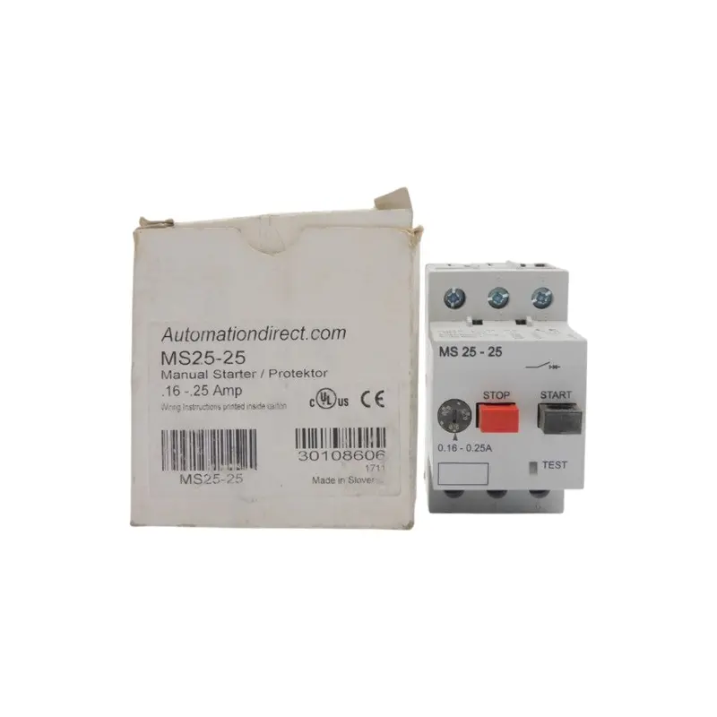 Automation Direct Ms25-25 690V .16-.25A Nsmp 1