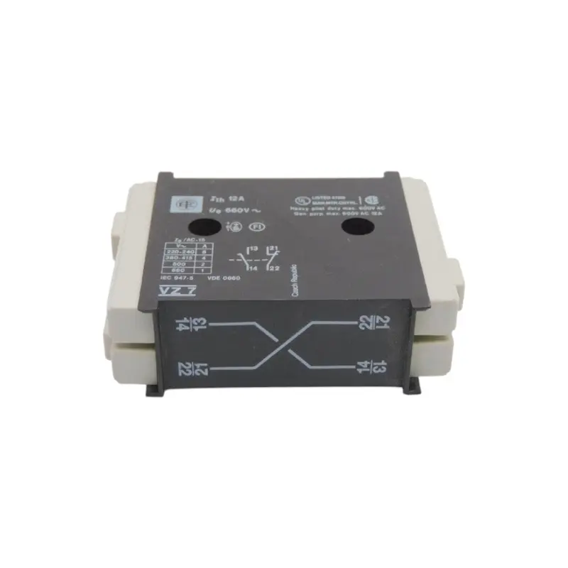 Auxiliary Contact Vz7 660V 12A Nsnp 1