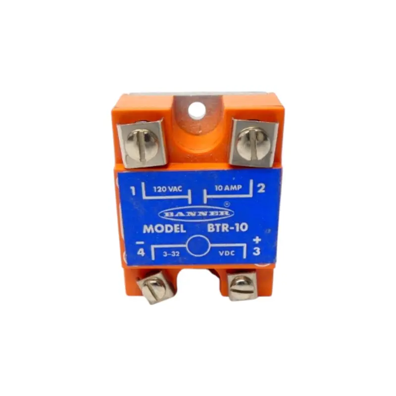 Banner Engineering Btr-10 120Vac 10A Nsnp 1