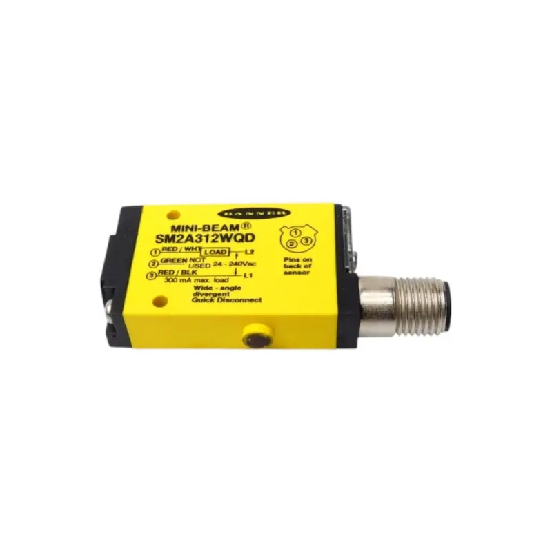 Banner Engineering Sm2a312wqd 24-240Vac Nsnp 1