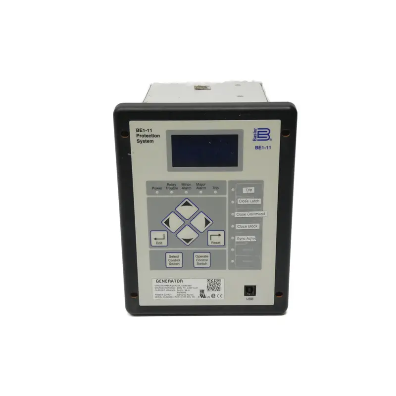 Basler Electric Be1-11 G5a1n4j1s0e000 Rev. Bg 120/240V 5A Unmp 1