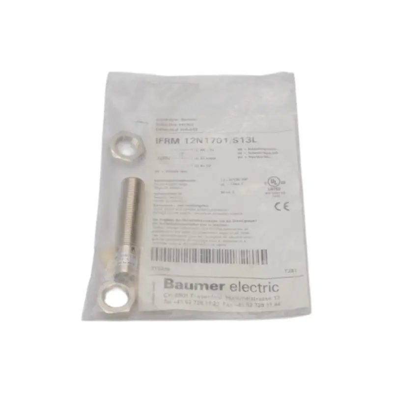 Baumer Electric Ifrm12n1701/S13l 12-30Vdc Nsmp 1