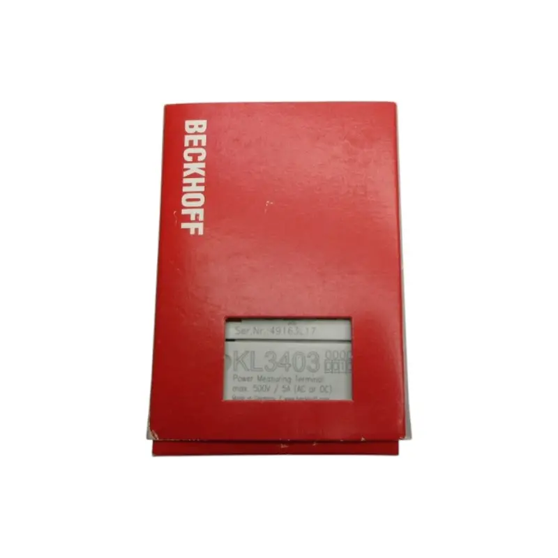 Beckhoff Kl3403 500V 5A Nsmp 1