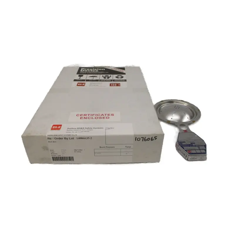 Bs&B Safety Systems D(L) 0300471 24.4Psi 64'C 3" Nsmp 1