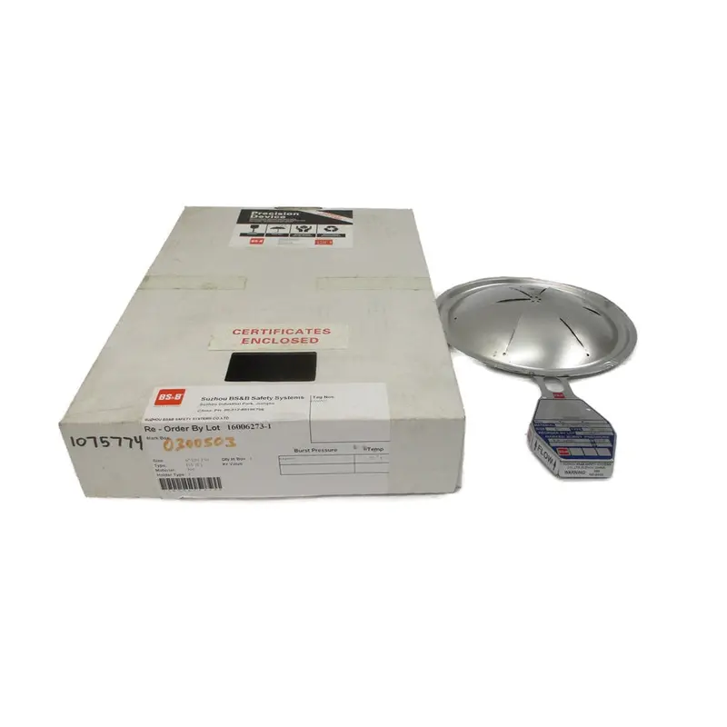 Bs&B Safety Systems Dv(L) 0300503 6.8Psi 72'F 6" Nsmp 1