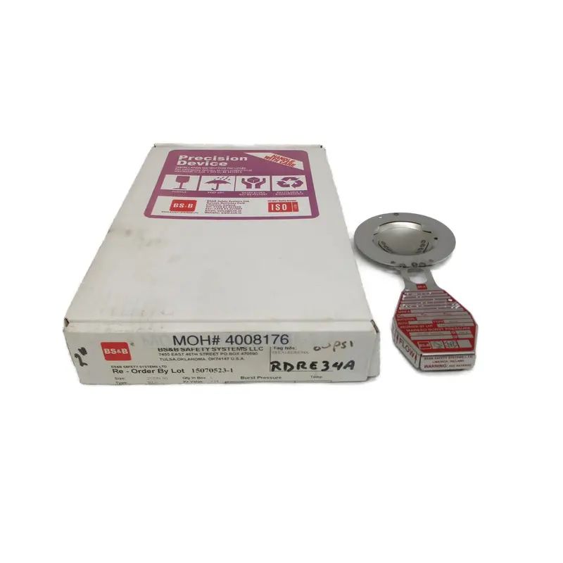Bs&B Safety Systems Rls Rdre34a 80.00Psi 69'F 2" Nsmp 1