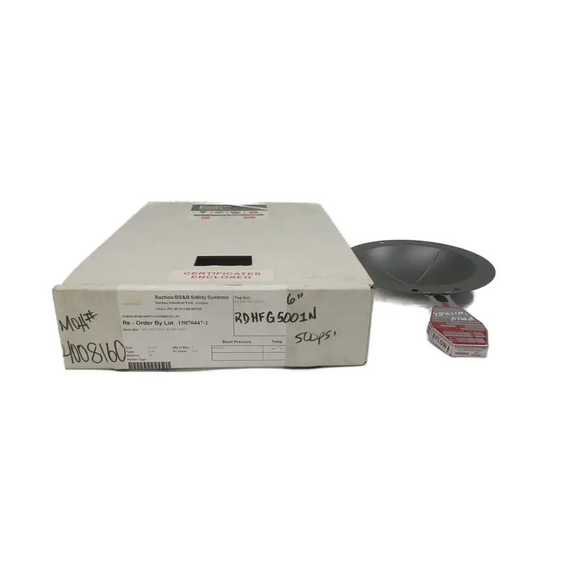 Bs&B Safety Systems S-90 Rdhfg5001n 500Psi 100'F 6" Nsmp 1