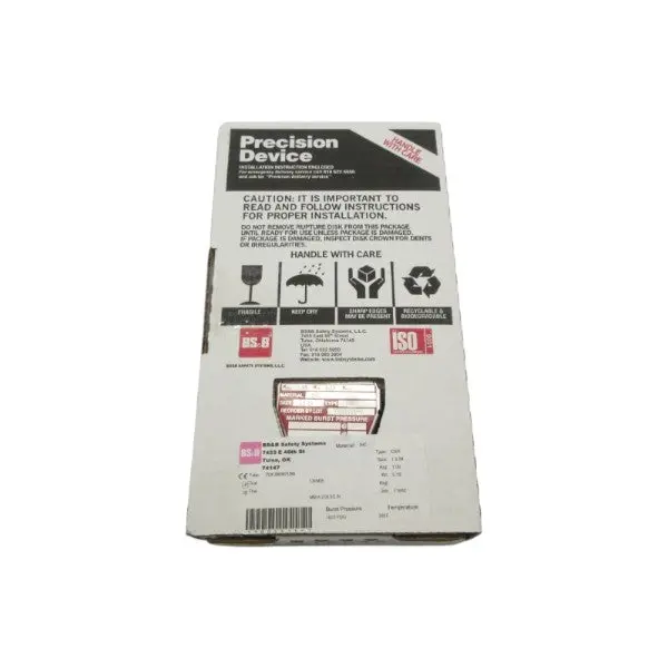 Bs&B Systems Csr 143.5Psi 1.5" Nsmp 1