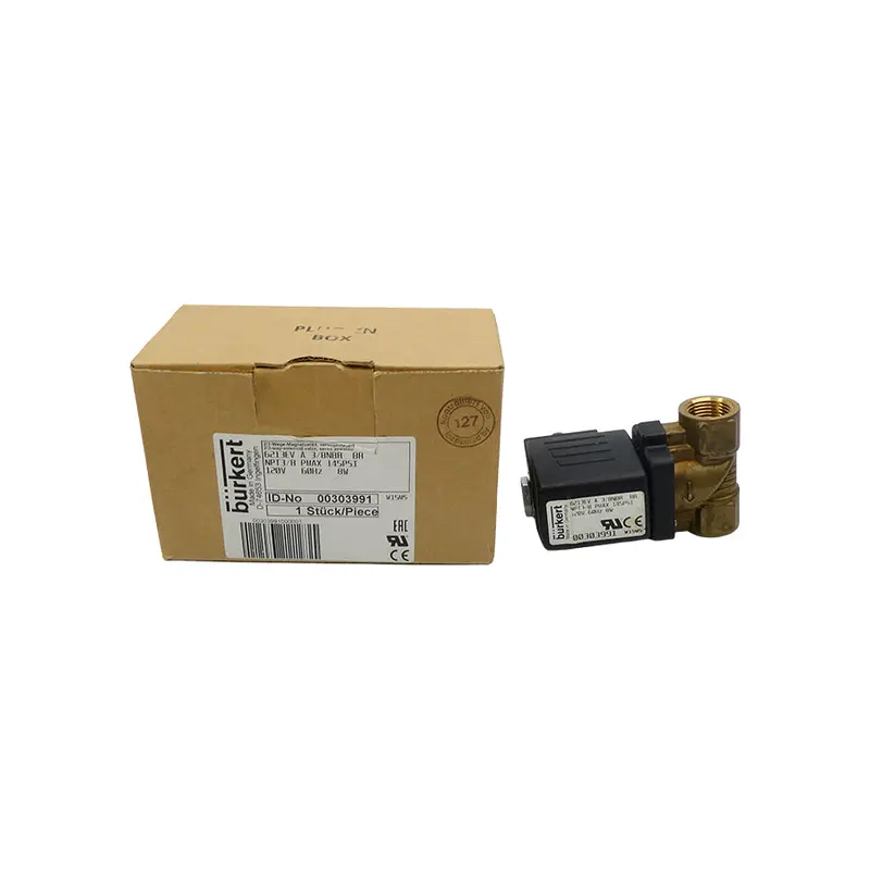 Burkert 00303991 6213Eva3/8Nbrbr 120V 145Psi Nsmp 1