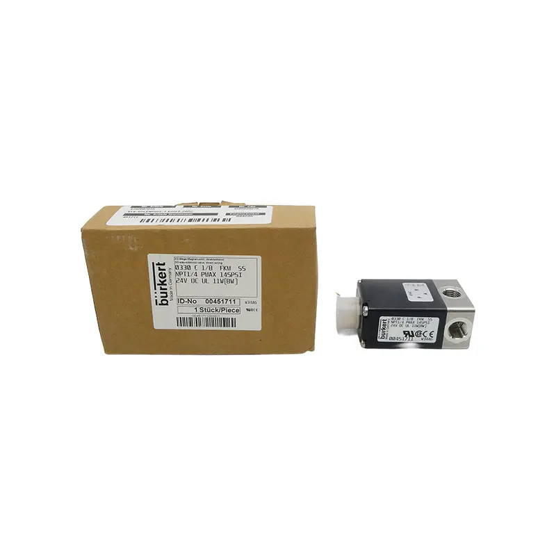 Burkert 0330C1/8Fkmss 00451711 24Vdc 145Psi Nsmp 1