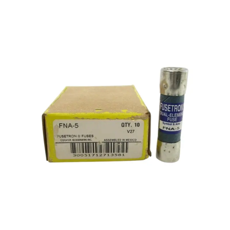 Bussmann Fna-5 250Vac 5A (Pkg Of 10) Nsmp 1