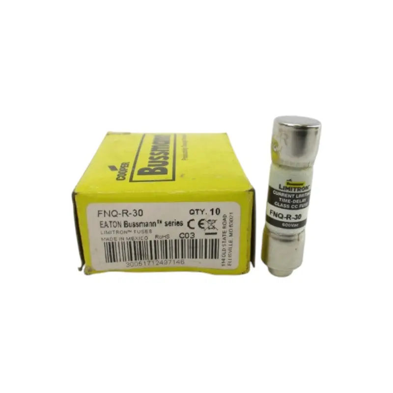 Bussmann Fnq-R-30 600Vac 30A (Pkg Of 10) Nsmp 1