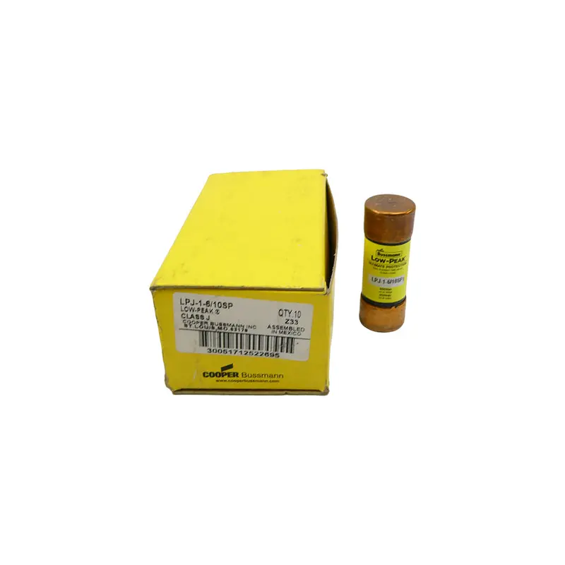 Bussmann Lpj-1-6/10Sp 600Vac 1-6/10A (Pkg Of 4) (Yl/Yl) Nsmp 1