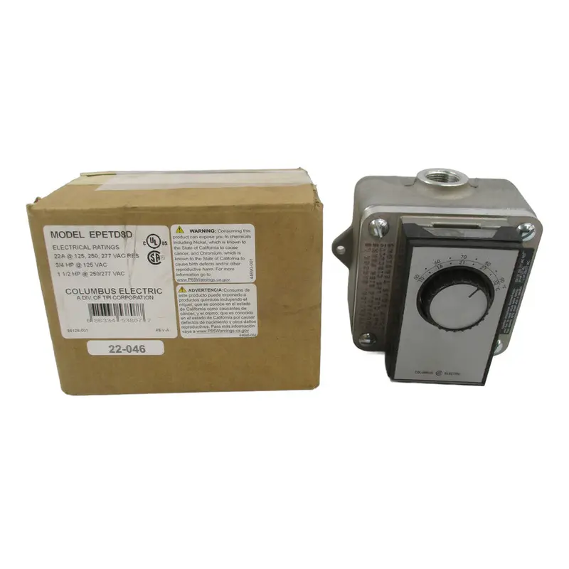 Columbus Electric Epetd-8D 277Vac 22A Nsmp 1