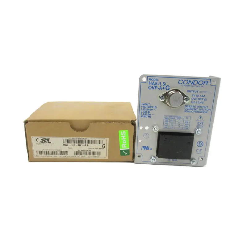 Condor Ha5-1.5/Ovp-A+G 230-240V 0.2A Rev. A Nsmp 1