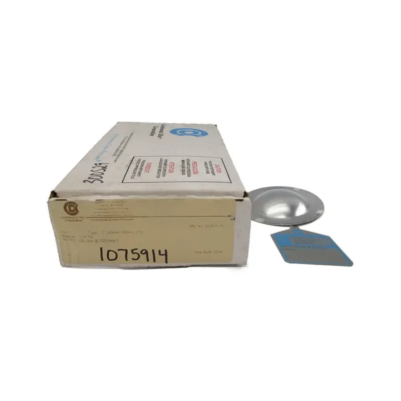 Continental Disc Kba-L(Fs) 8246357A 100Psi 320'F 2" Nsmp 1