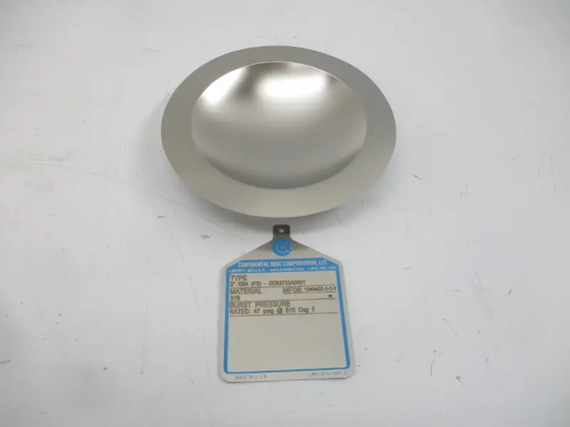 Continental Disc Kba(Fs)-Cd53733a0001 1048407-1-1-1 47Psi 515'F 3" Nsmp 2