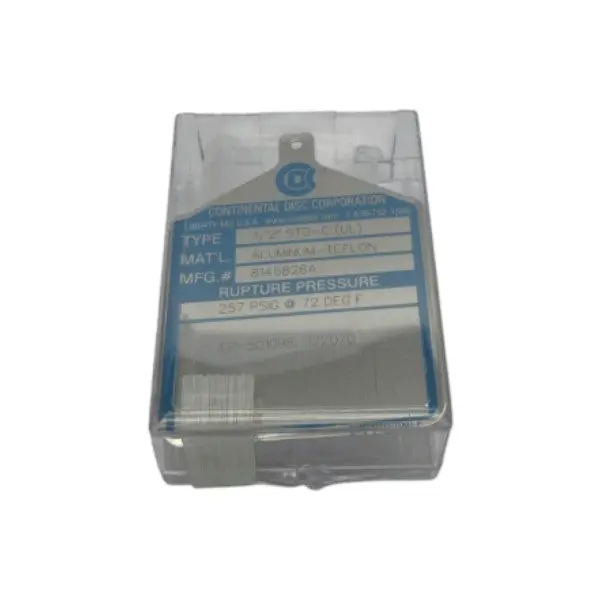 Continental Disc Std-C 8145826A 257Psi 1/2" Nsmp 1