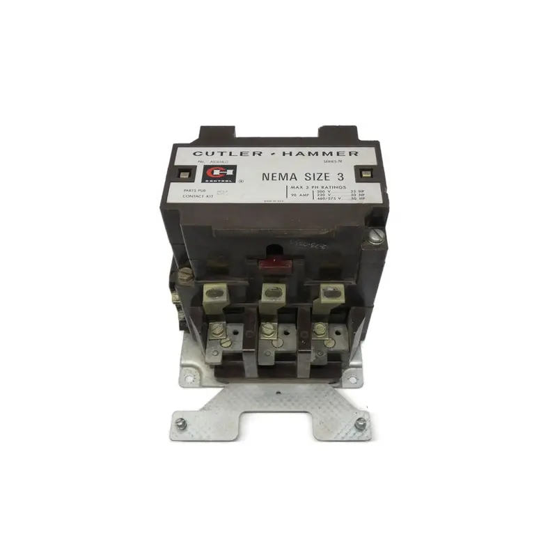 Cutler Hammer A10enlo A10enl0 Ser. A1 110-120V 90A Unmp 1