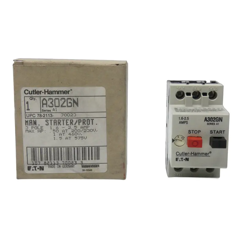 Cutler Hammer A302gn 575V 1.6-2.5A Nsmp 1
