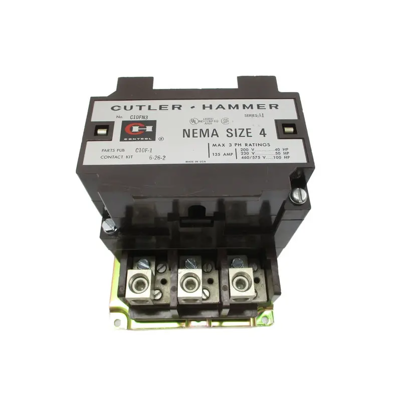 Cutler Hammer C10fn3 Ser. A1 110/120V 135A Nsnp 1