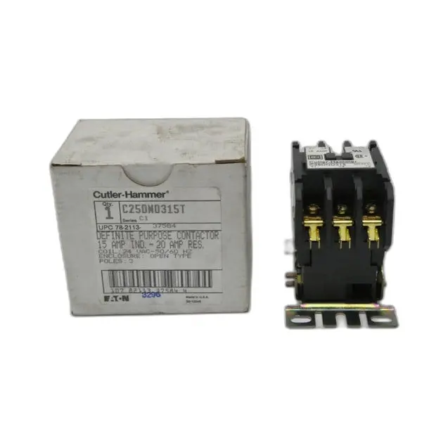Cutler Hammer C25dnd315t 24Vac 20A Nsmp 1