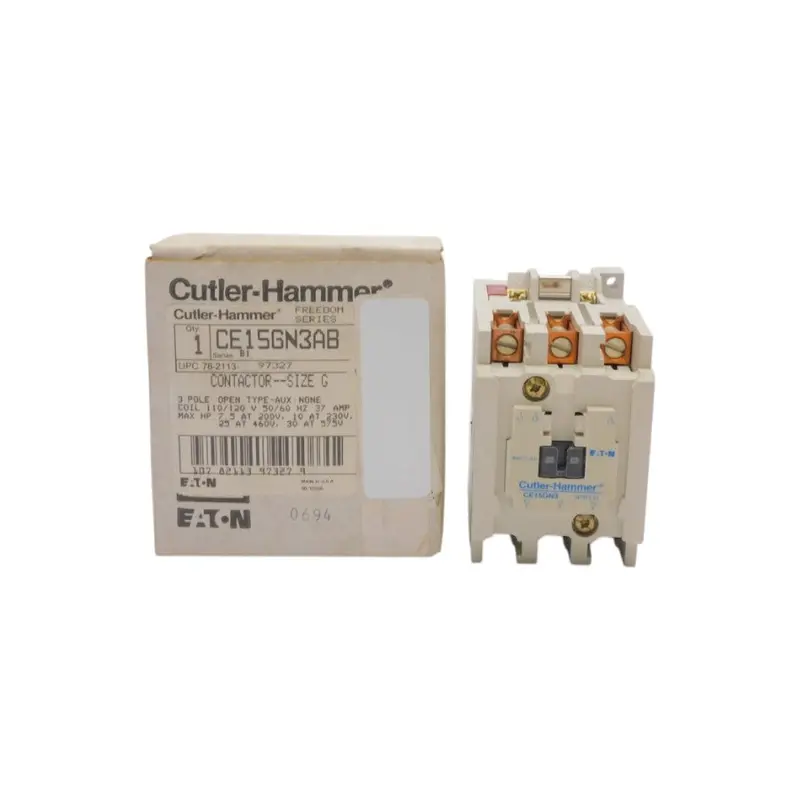 Cutler-Hammer Ce15gn3ab Ser. B1 110/120V 37A Nsmp 1
