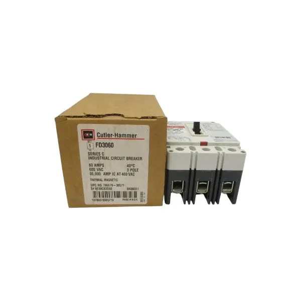 Cutler Hammer Fd3060 6639C82g92 Ser. C 600Vac 60A Nsmp 1