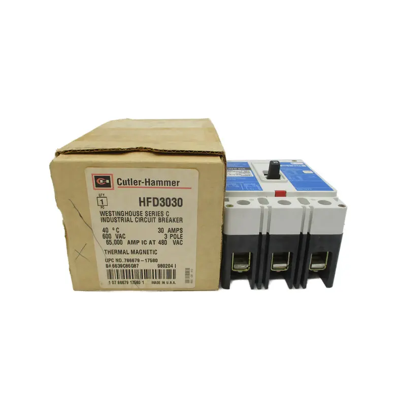 Cutler Hammer Hfd3030 6639C86g87 Ser. C 600Vac 30A Nsmp 1